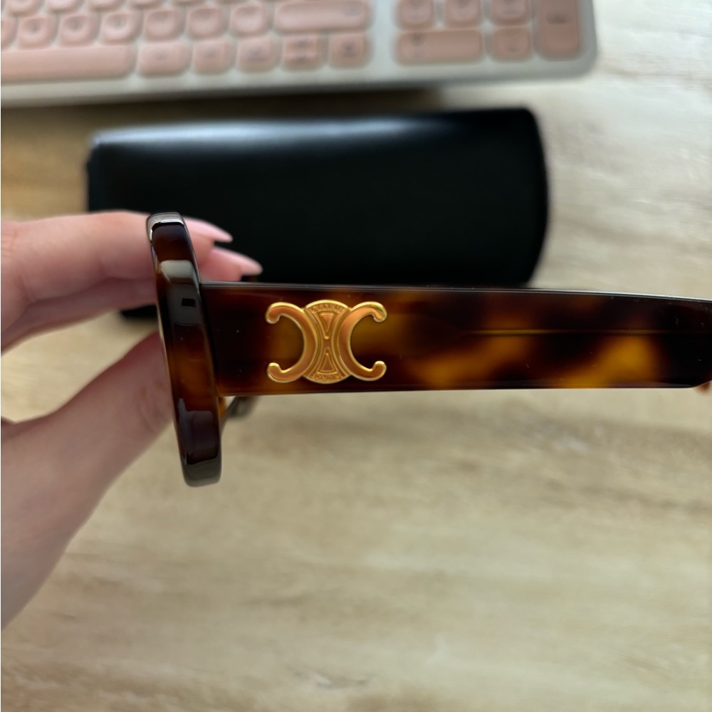 Celine Triomphe sunglasses oval - Picture 4 of 7